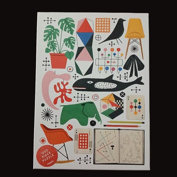 Happily Eames Jigsaw Puzzle, 1000 Pieces - Picture 1 of 3